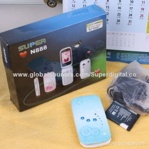 Dual-SIM Flip Phones, Support Bluetooth, Multimedia, Camera, Running Lights and FM Functions